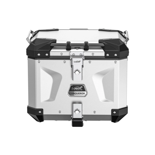 LOBOO C40TSL Центральный кофр 40L серебристый серии CONQUEROR | КУКУХА ШОП