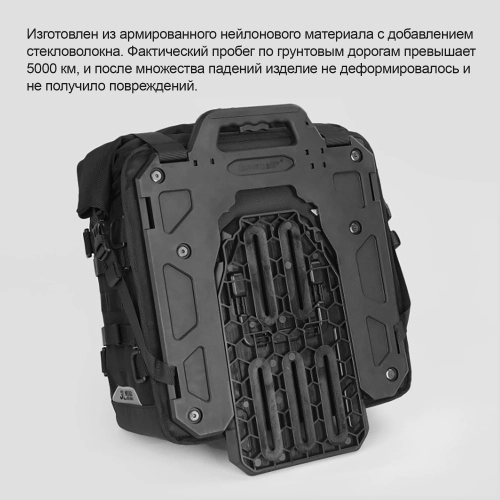 RhinoWalk MJX2009BK Мягкий быстросъемный боковой кофр 20L серии Mechanic | КУКУХА ШОП фото 12