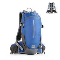 RhinoWalk RK8202BE Вело/мото рюкзак 12L с отсеком под гидратор до 3L и аварийным фонариком синий | КУКУХА ШОП
