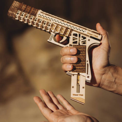 WOOD TRICK BT055 Деревянный 3D конструктор "ЗАЩИТНИК" | КУКУХА ШОП фото 9