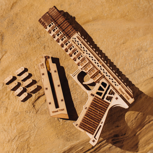 WOOD TRICK BT055 Деревянный 3D конструктор "ЗАЩИТНИК" | КУКУХА ШОП фото 5