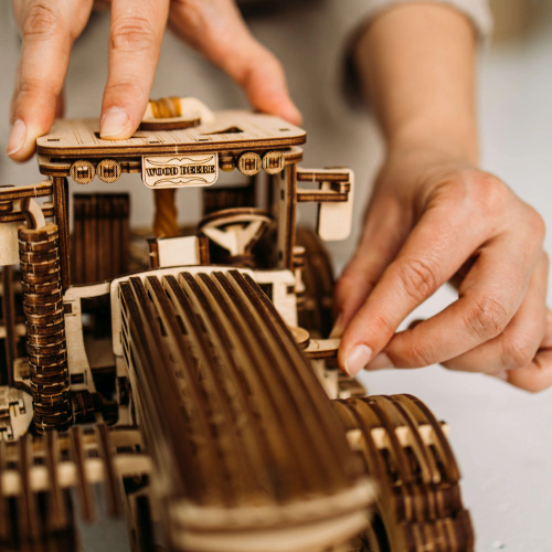 WOOD TRICK BT023 Деревянный 3D конструктор "ТРАКТОР" | КУКУХА ШОП фото 9