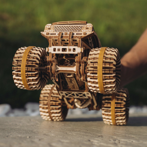 WOOD TRICK BT050 Деревянный 3D конструктор "МОНСТР-ТРАК" | КУКУХА ШОП фото 5
