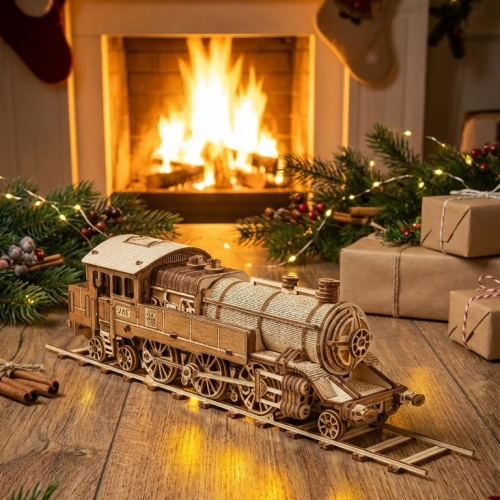 WOOD TRICK WDTK106 Деревянный 3D конструктор "ЛЕГЕНДАРНЫЙ ВОЯЖЕР 246" | КУКУХА ШОП фото 8