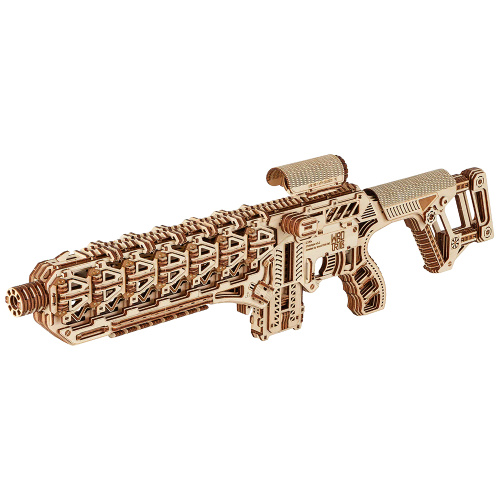 WOOD TRICK WDTK103 Деревянный 3D конструктор "ВИНТОВКА FUSION X" | КУКУХА ШОП