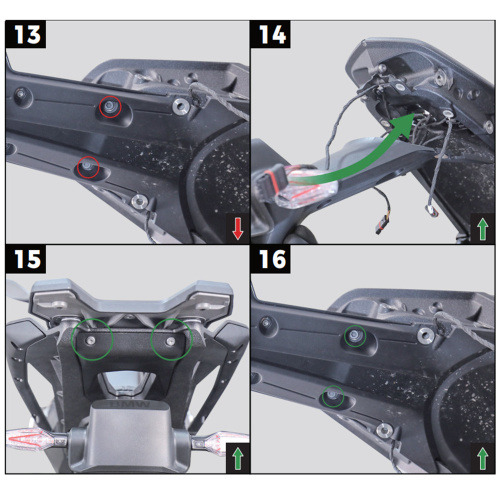 LOBOO JP131WPRO Комплект для крепления топкейса LOBOO | КУКУХА ШОП фото 9