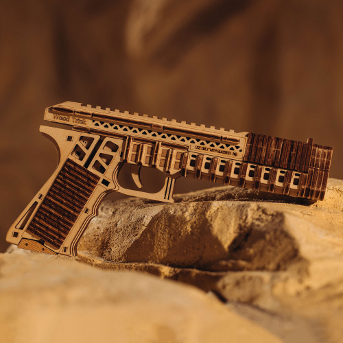 WOOD TRICK BT055 Деревянный 3D конструктор "ЗАЩИТНИК" | КУКУХА ШОП фото 7