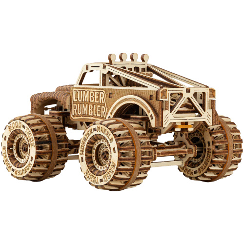 WOOD TRICK WDTK105 Деревянный 3D конструктор "LUMBER RUMBLER" | КУКУХА ШОП фото 3