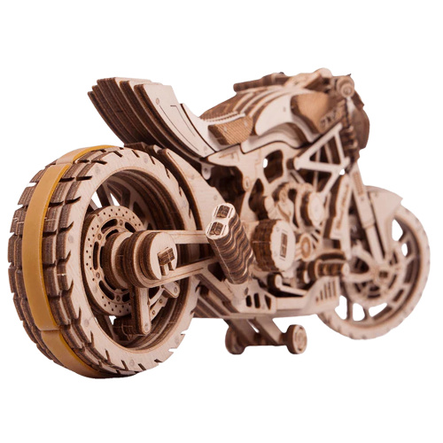 WOOD TRICK BT036 Деревянный 3D конструктор "МОТОЦИКЛ DMS" | КУКУХА ШОП фото 4