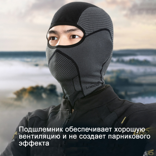 LOBOO RTT22M Подшлемник короткий, размер S/M | КУКУХА ШОП фото 9