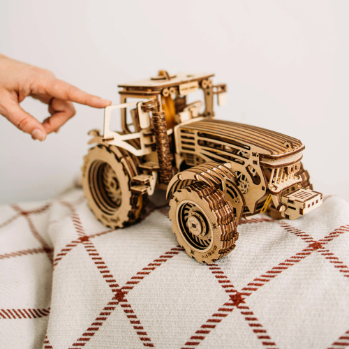 WOOD TRICK BT023 Деревянный 3D конструктор "ТРАКТОР" | КУКУХА ШОП фото 7