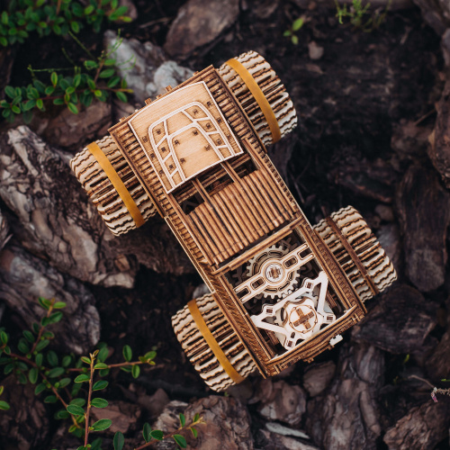 WOOD TRICK BT050 Деревянный 3D конструктор "МОНСТР-ТРАК" | КУКУХА ШОП фото 9