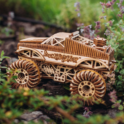 WOOD TRICK BT050 Деревянный 3D конструктор "МОНСТР-ТРАК" | КУКУХА ШОП фото 10
