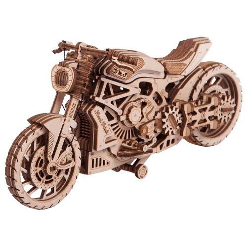 WOOD TRICK BT036 Деревянный 3D конструктор "МОТОЦИКЛ DMS" | КУКУХА ШОП