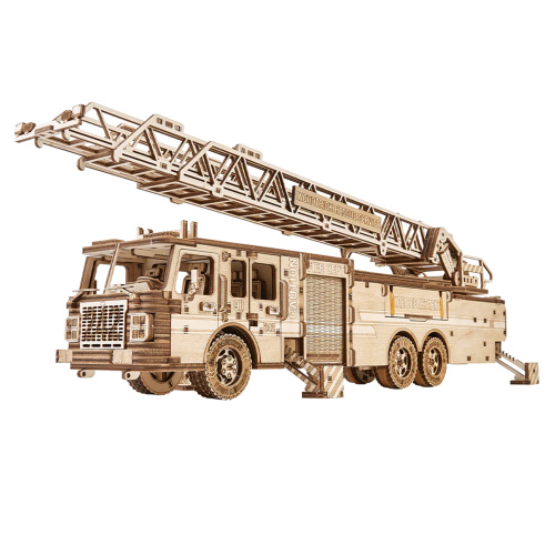 WOOD TRICK BT077 Деревянный 3D конструктор "ПОЖАРНАЯ МАШИНА" | КУКУХА ШОП фото 4